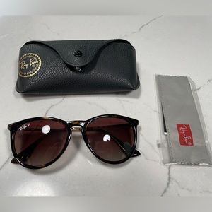 RayBan polarized Erika sunglasses